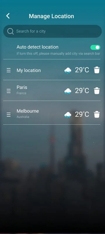 9Weather: Weather forecast Screenshot 4