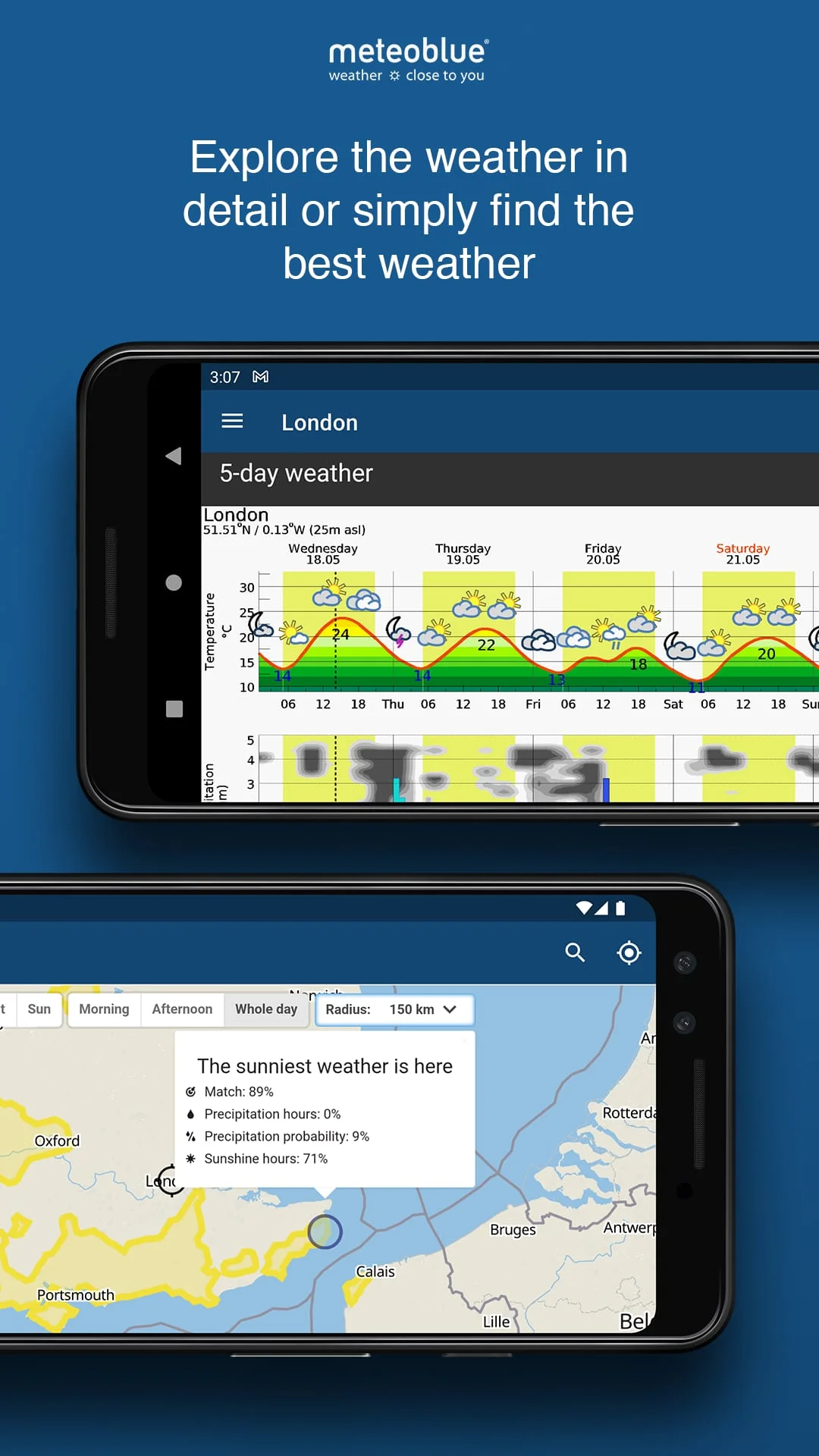 meteoblue weather & maps Screenshot 4