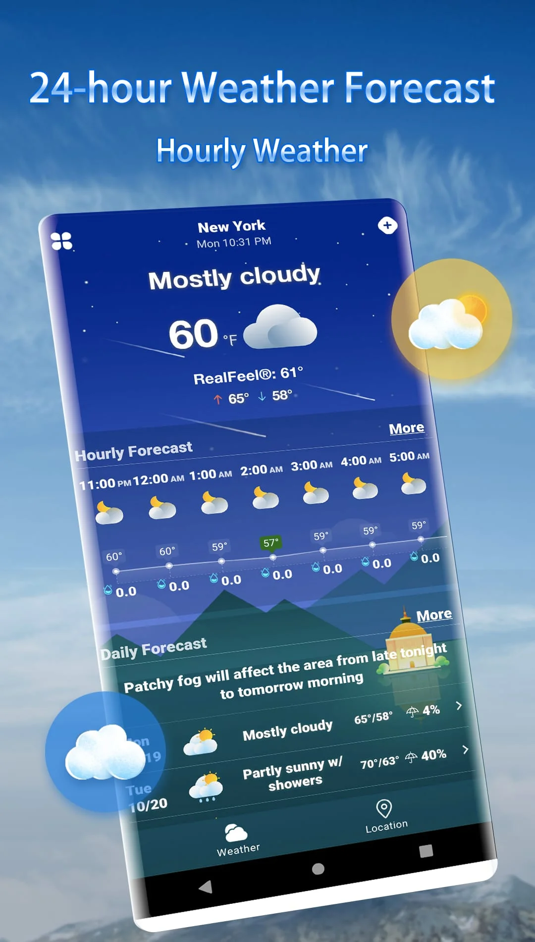 Weather Live - Widget & Alerts Screenshot 2