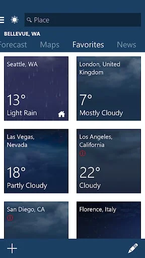MSN Weather - Forecast & Maps Screenshot 3