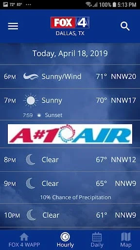 FOX 4 Dallas-Fort Worth: Weath Screenshot 3