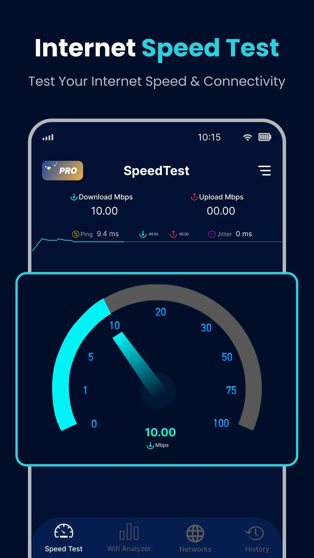 Wifi Speed Test - Speed Test Screenshot 1