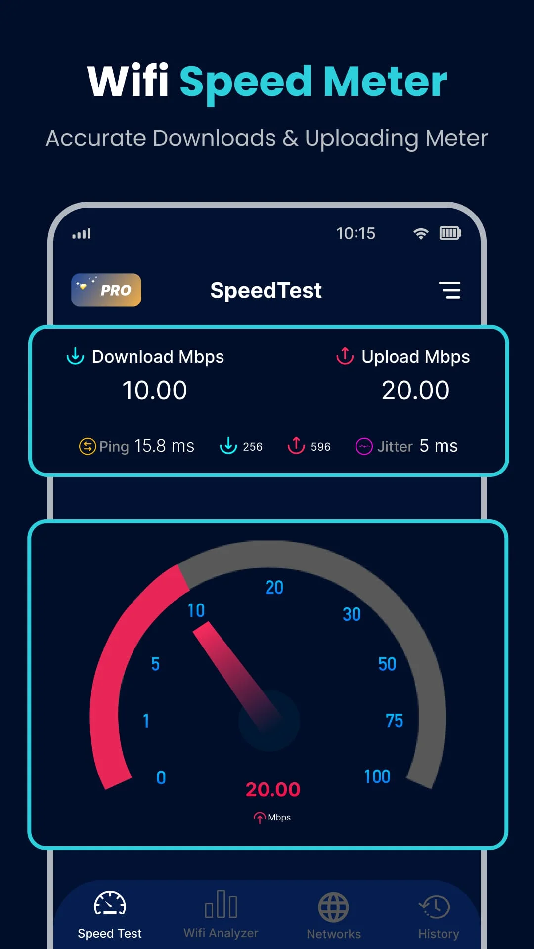 Wifi Speed Test - Speed Test Screenshot 2
