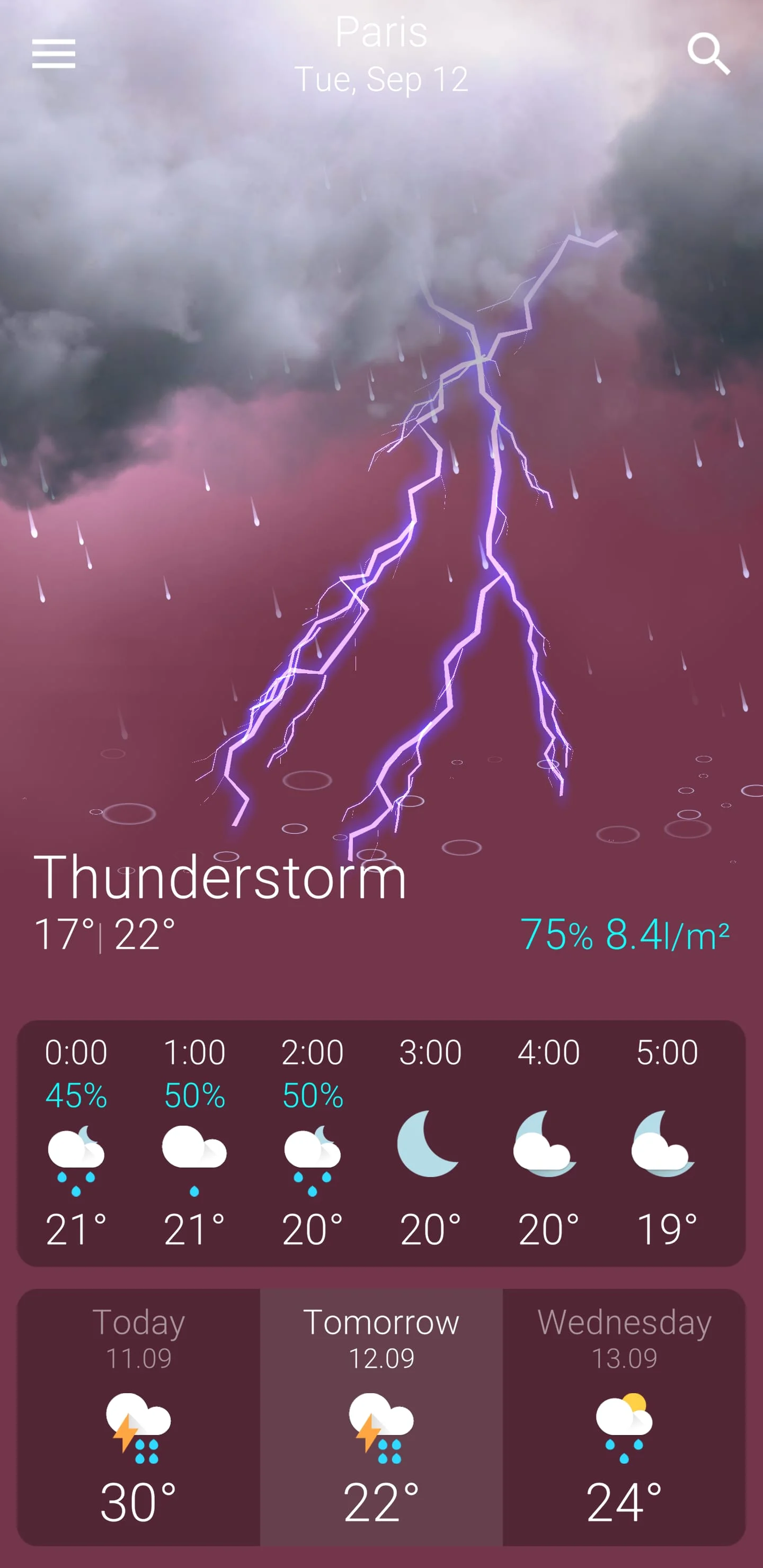 Weather Screenshot 3