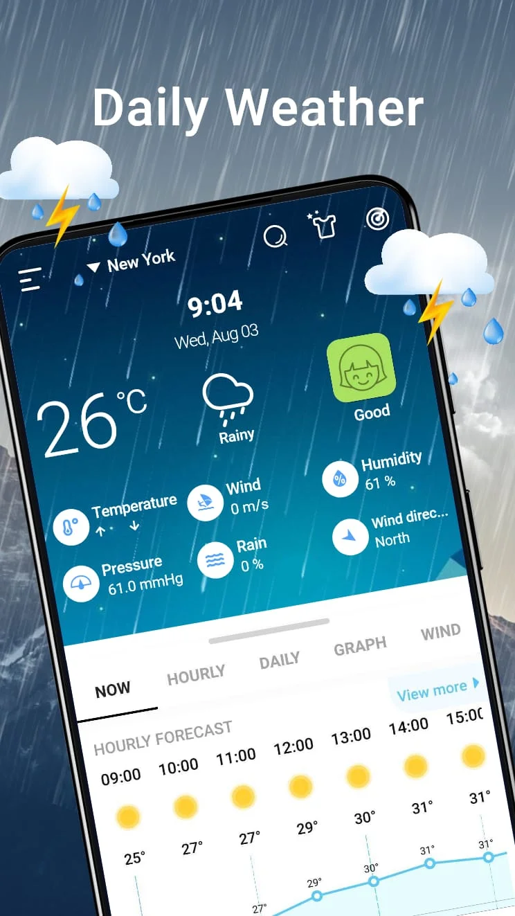 Weather Chart: Tomorrow, Today Screenshot 3