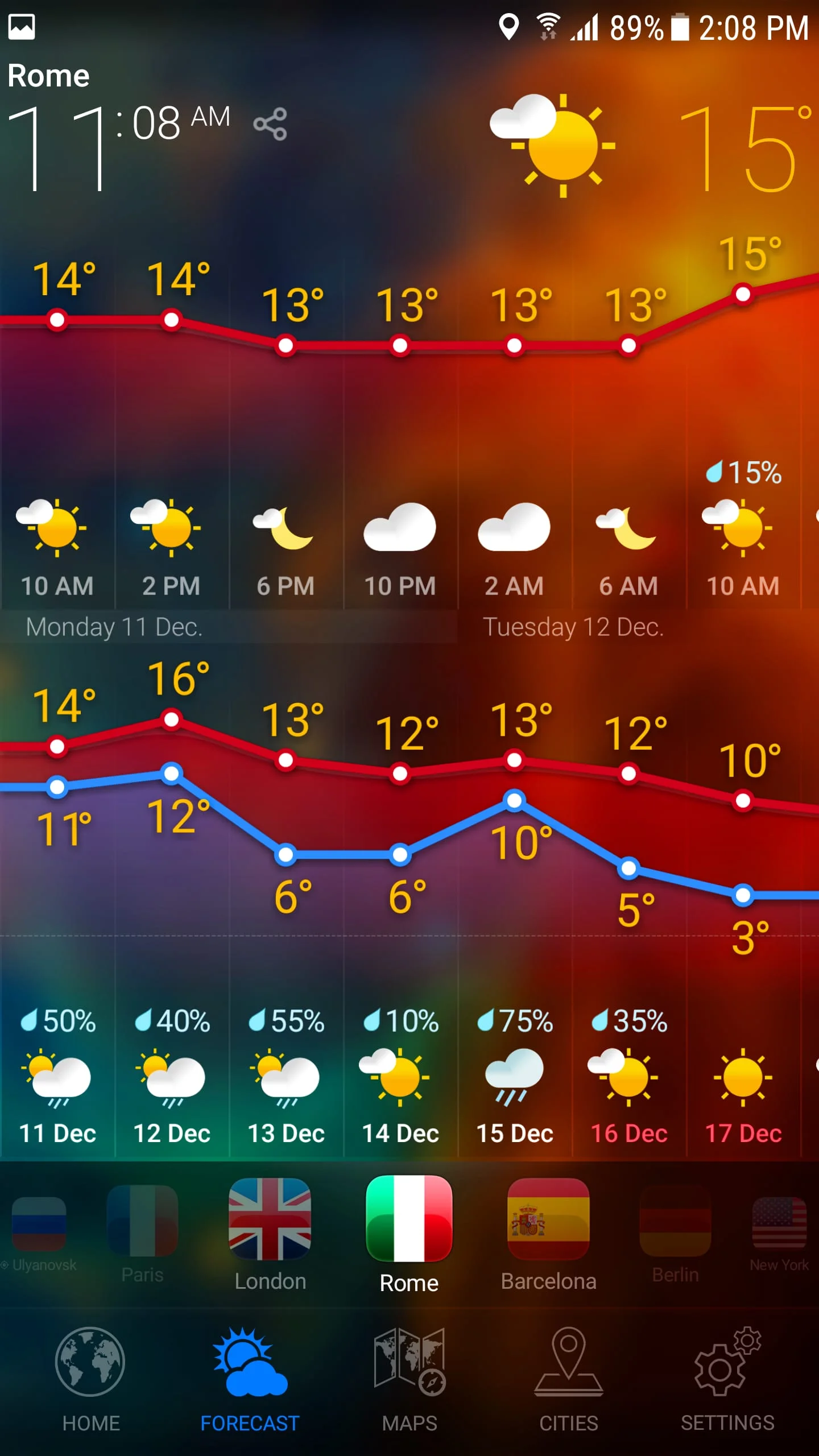 WEATHER NOW Screenshot 2