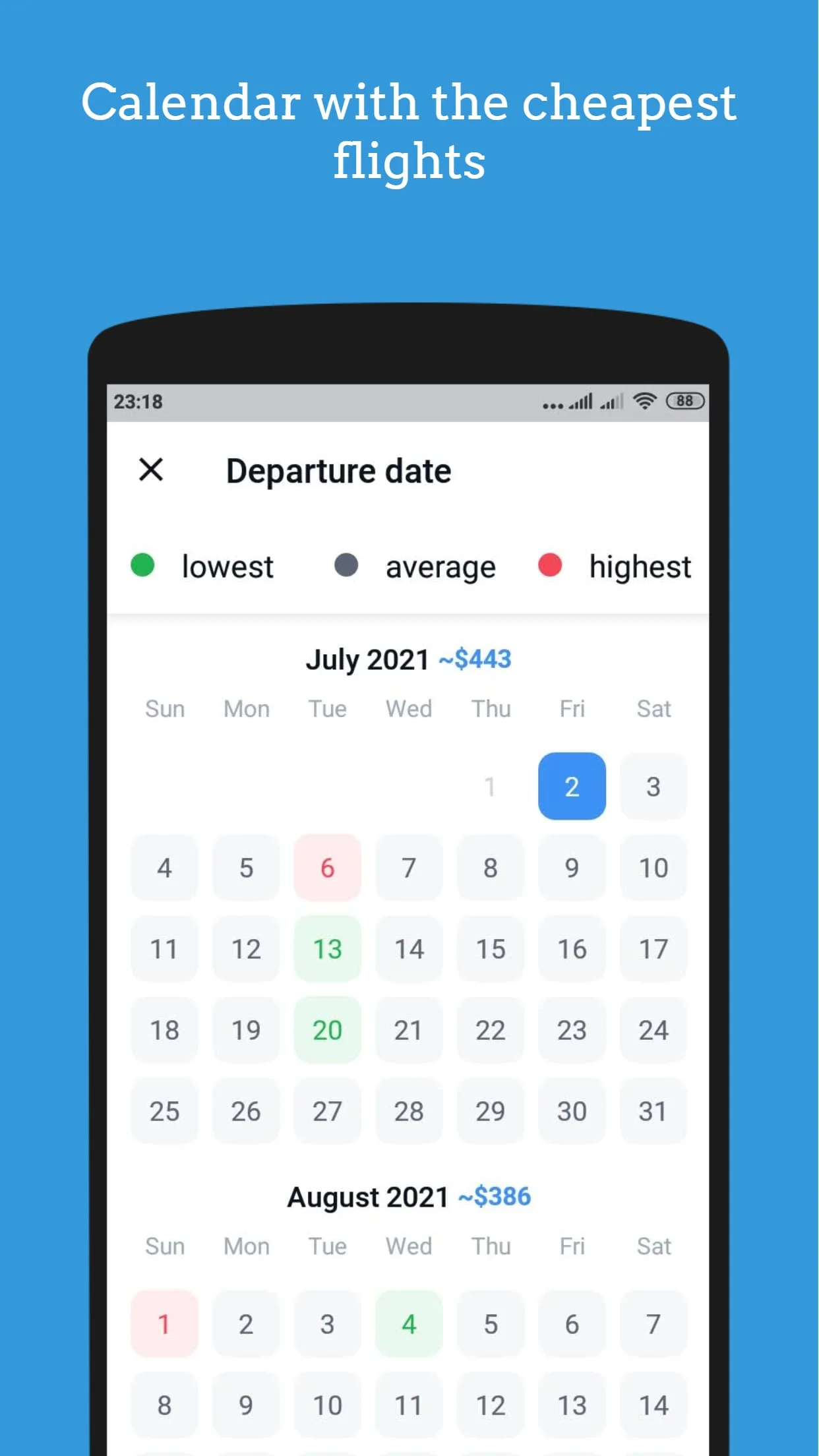 Cheap Flights Screenshot 2