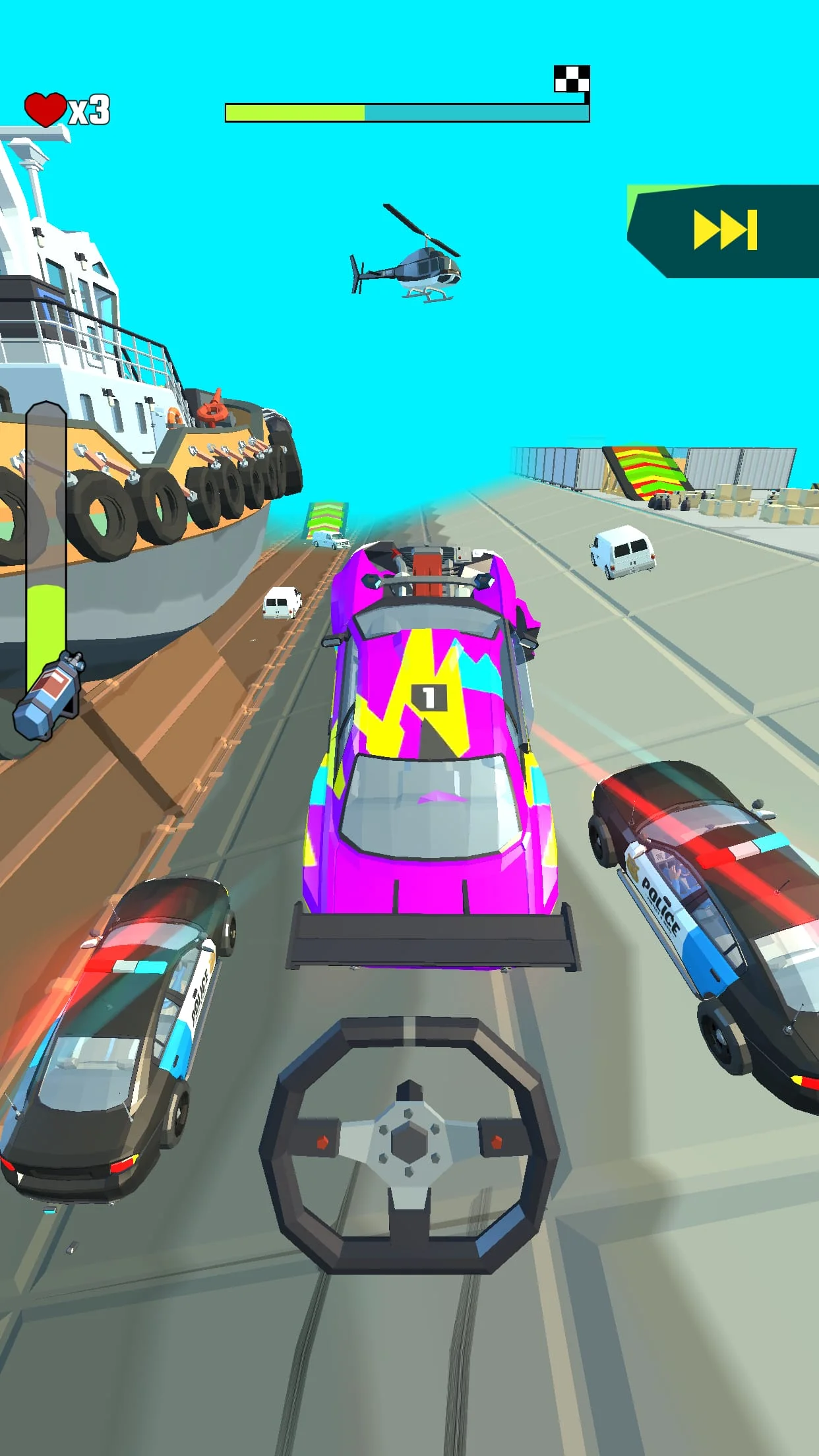 Crazy Rush 3D: Race Master Screenshot 2