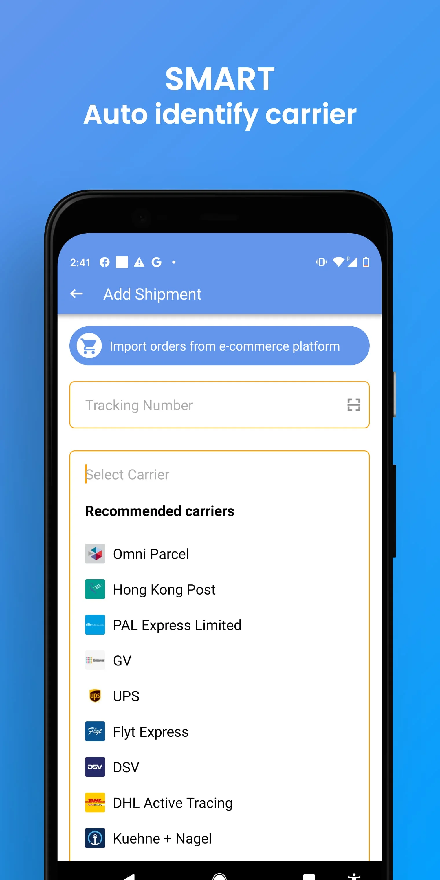 Package Tracker: Track Parcels Screenshot 3