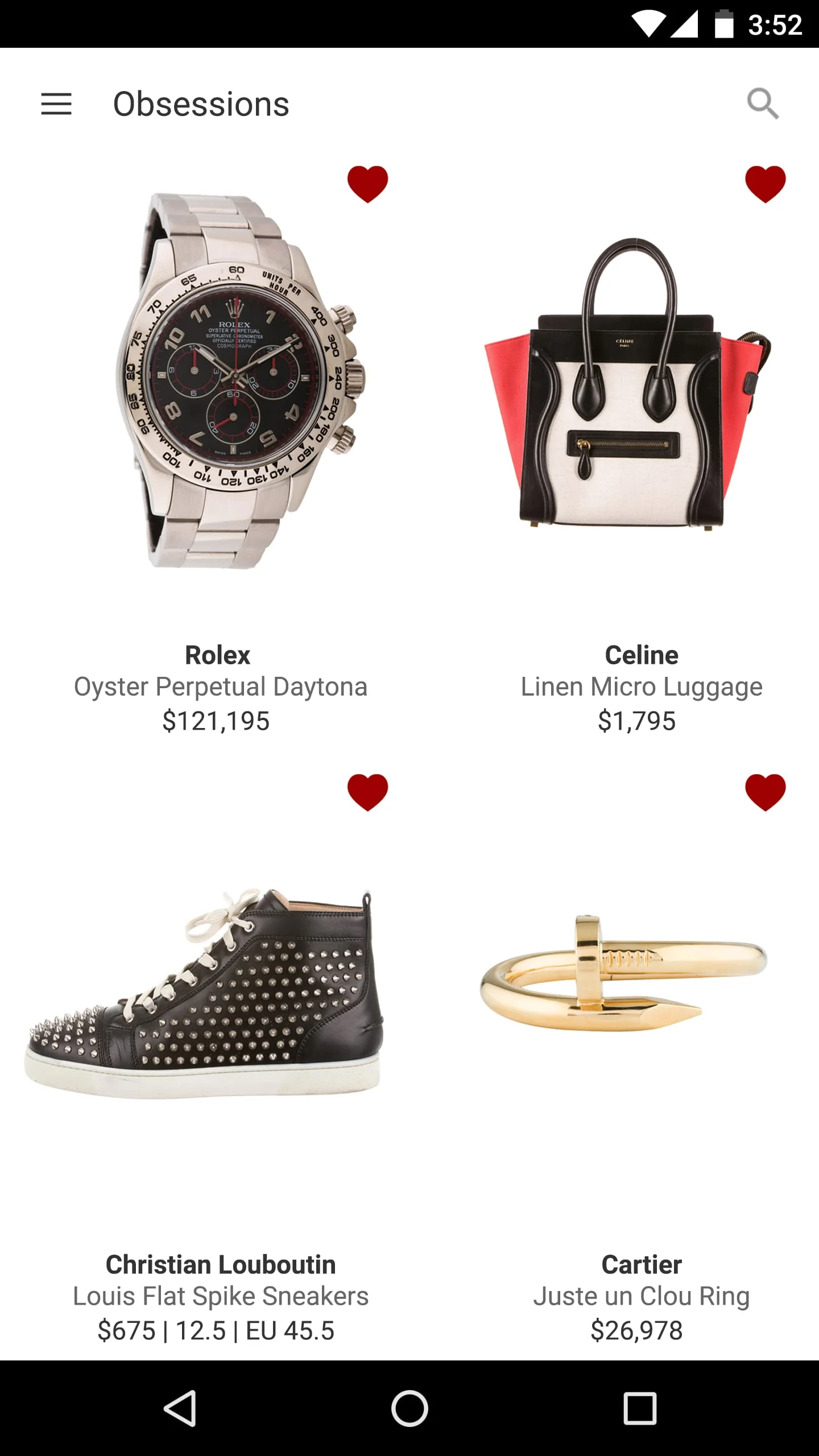 The RealReal - Buy+Sell Luxury Screenshot 4