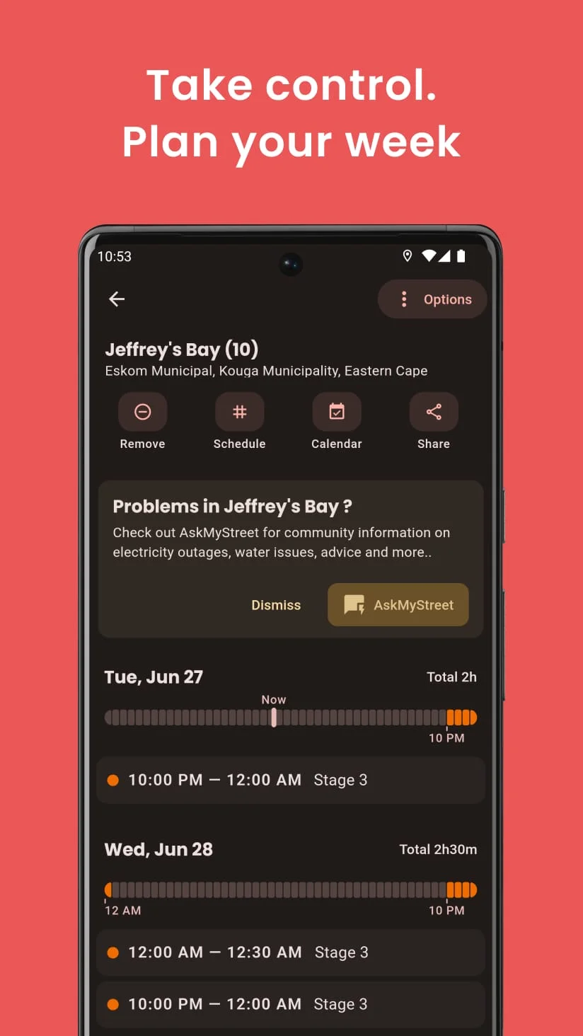 ESP "EskomSePush" Loadshedding Screenshot 4