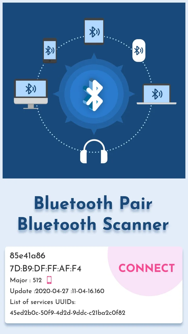 Bluetooth Pair and Scanner Screenshot 1