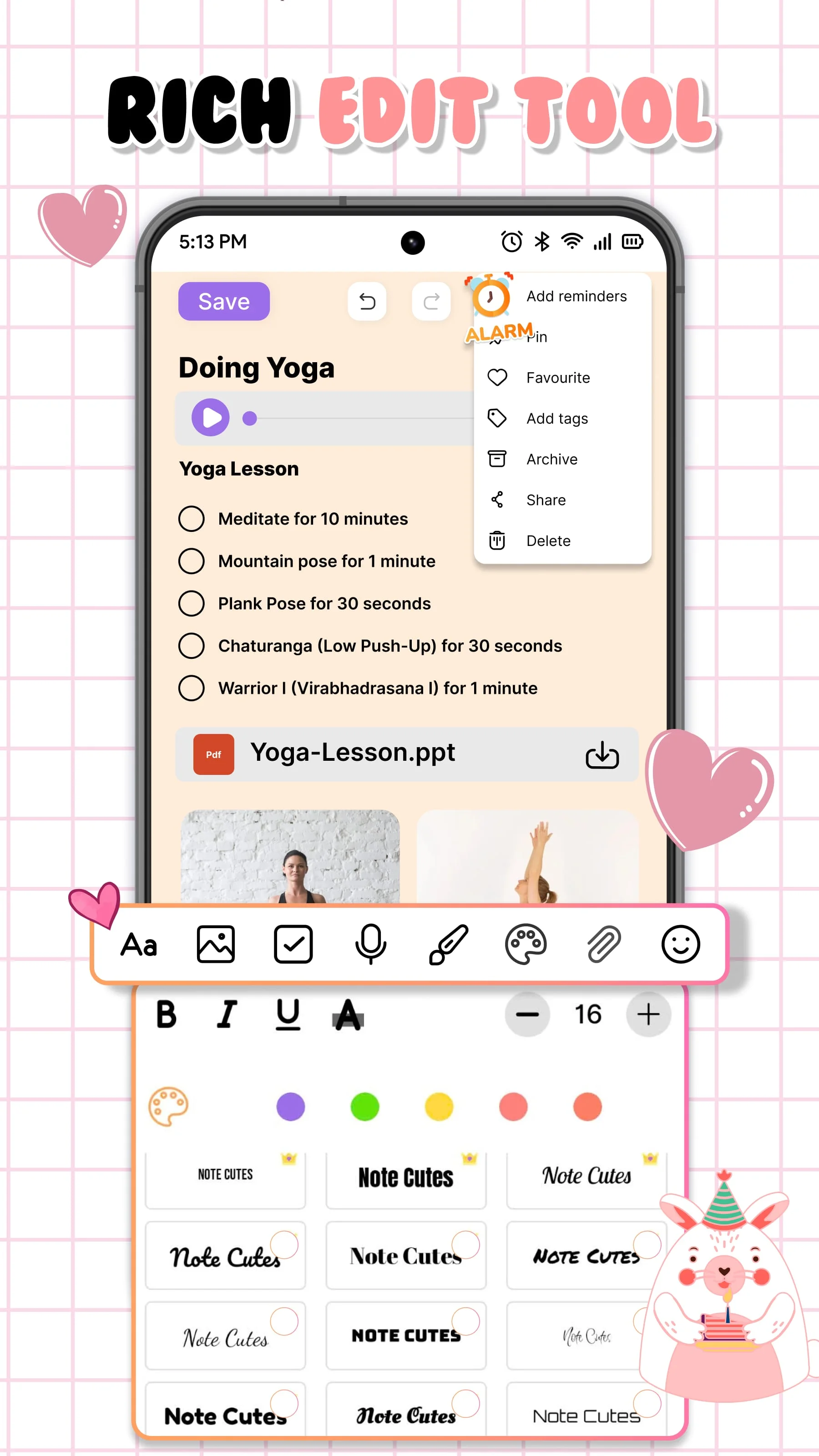 Cute Notes Notebook & Organize Screenshot 3