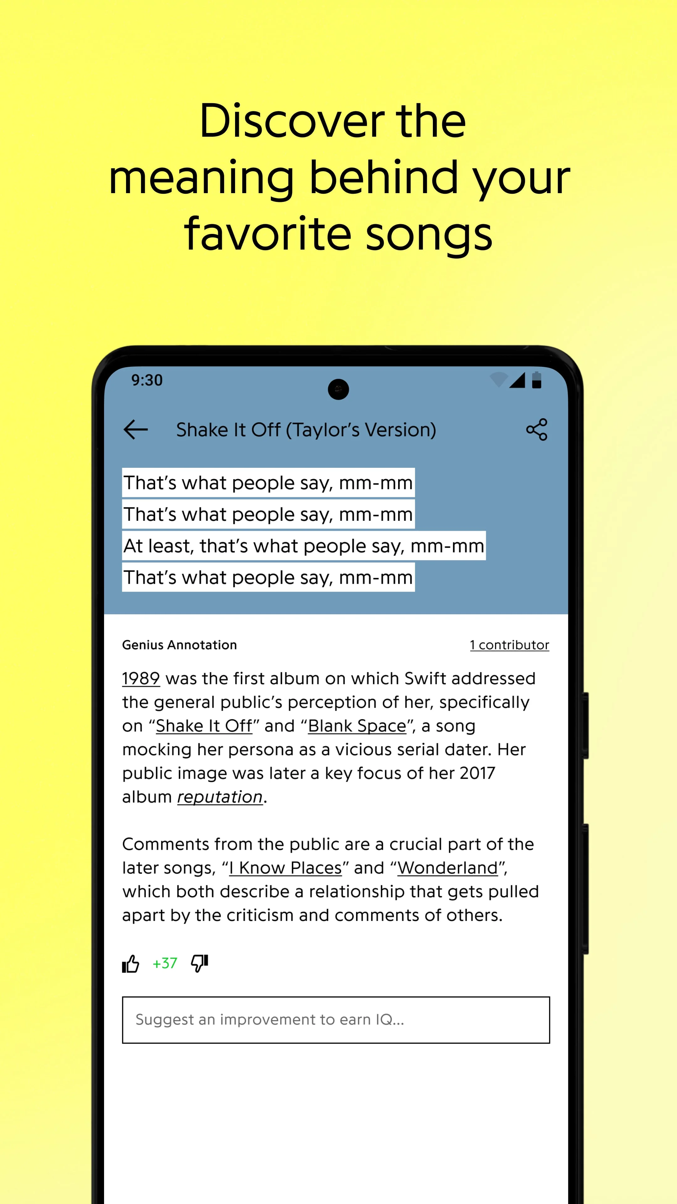 Genius — Song Lyrics Finder Screenshot 3