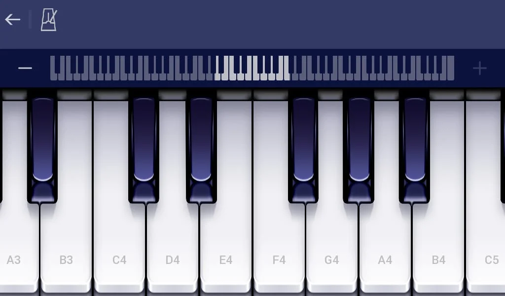Piano - Play Unlimited songs Screenshot 1