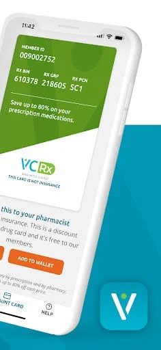 VCRx: Pharmacy Discounts Screenshot 2