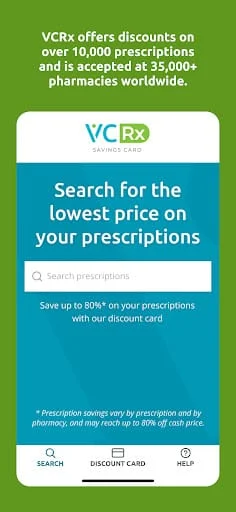 VCRx: Pharmacy Discounts Screenshot 3