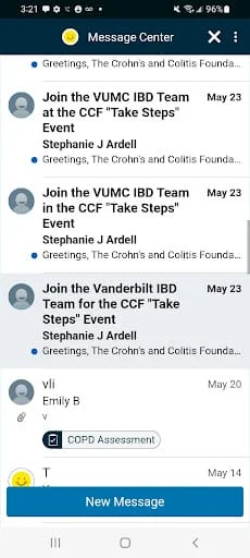 My Health at Vanderbilt Screenshot 3