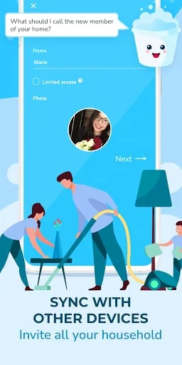 Sweepy: Home Cleaning Schedule Screenshot 4