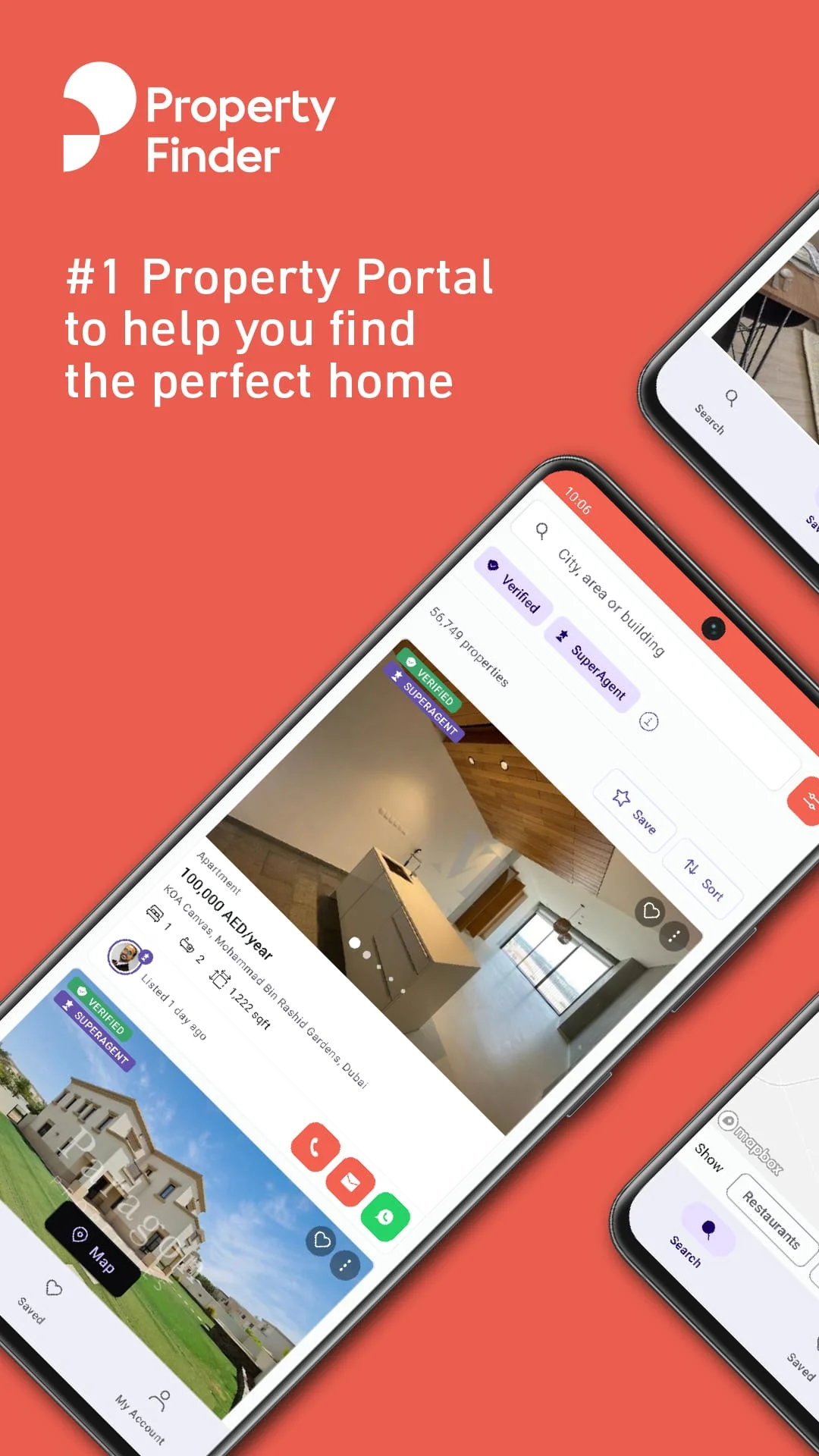Property Finder - Real Estate Screenshot 1