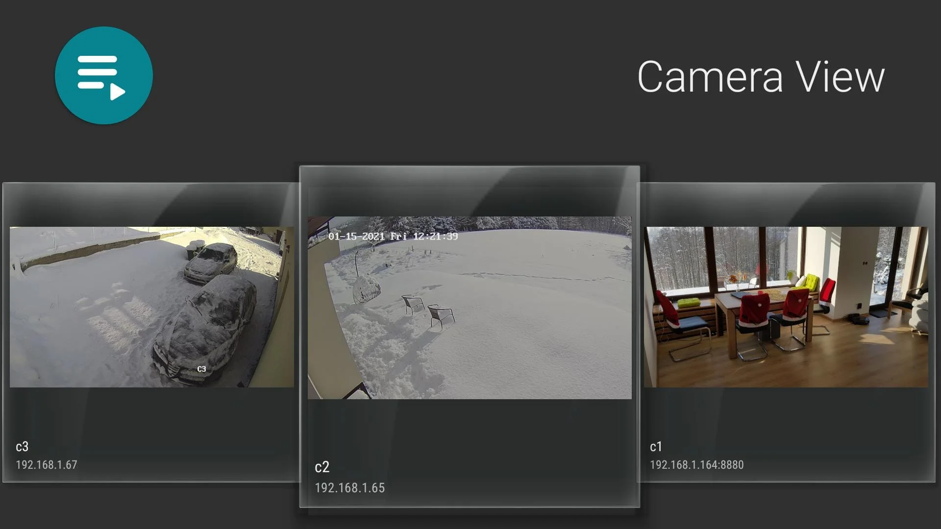 IP Camera Viewer Screenshot 1