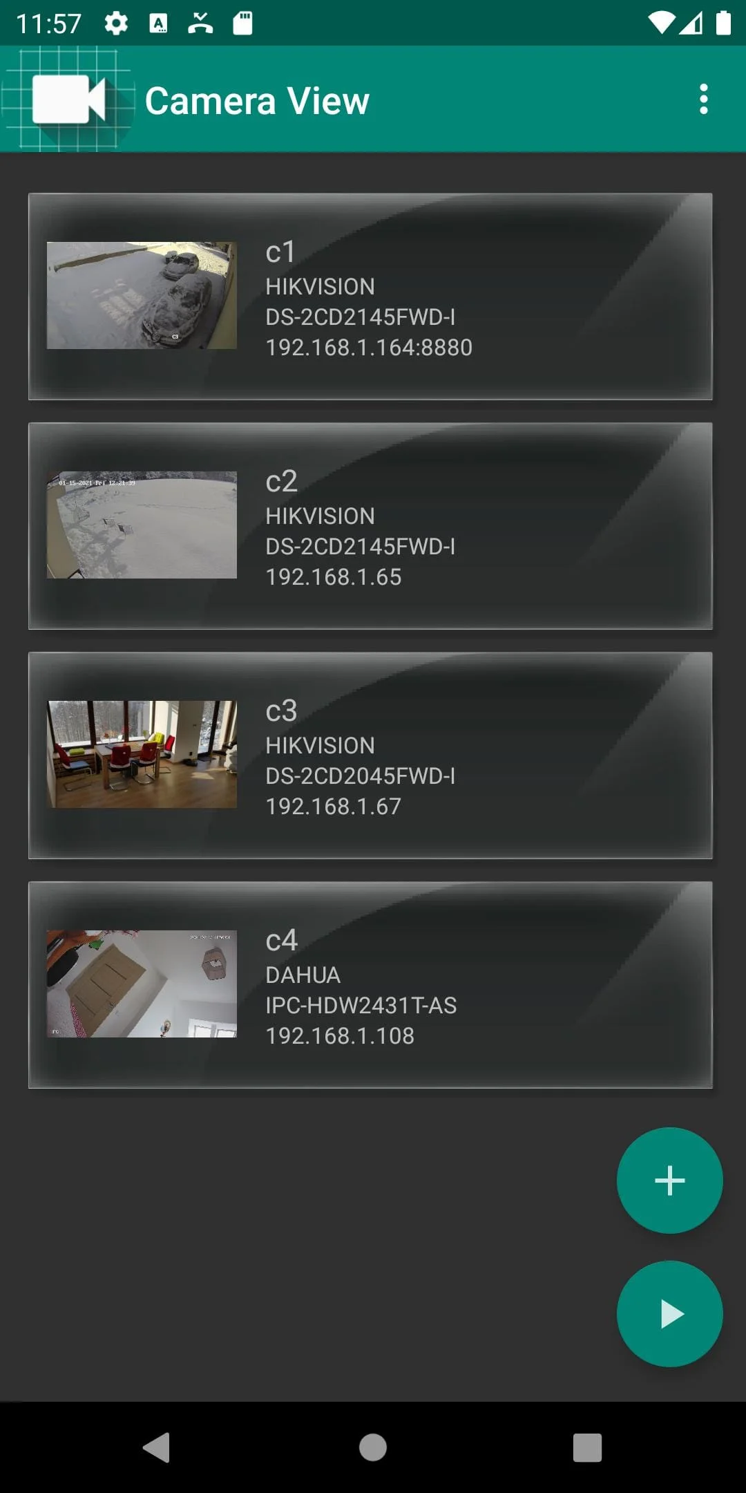 IP Camera Viewer Screenshot 3