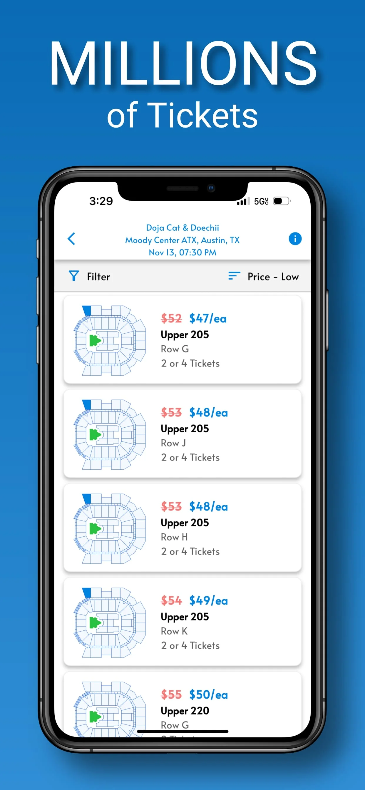TicketSmarter - Events Tickets Screenshot 4