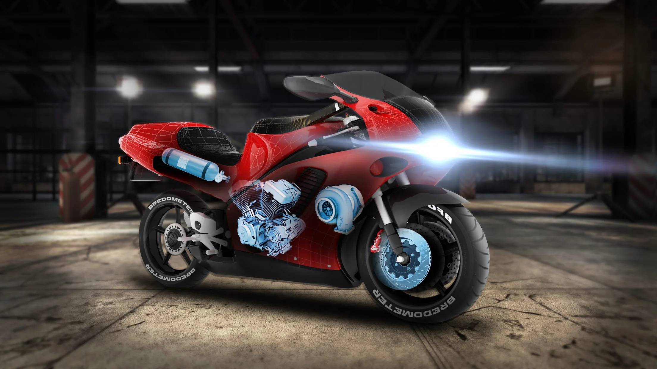 Motor Bike: Xtreme Races Screenshot 2