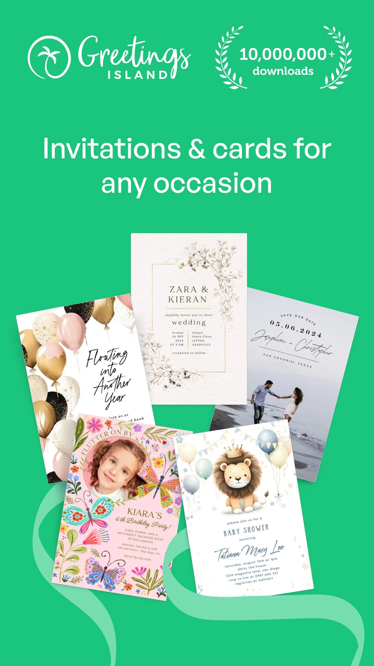 Invitation Maker: Party Invite Screenshot 1