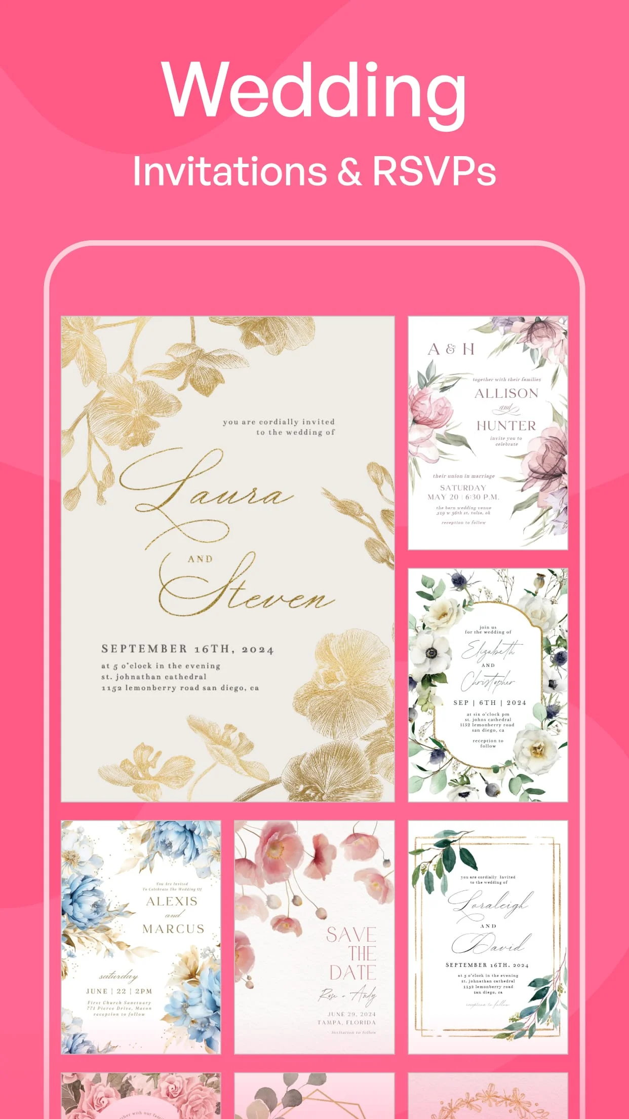 Invitation Maker: Party Invite Screenshot 3