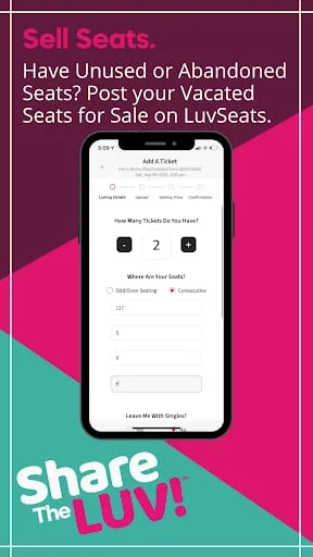 LuvSeats - Buy Tickets Online Screenshot 3
