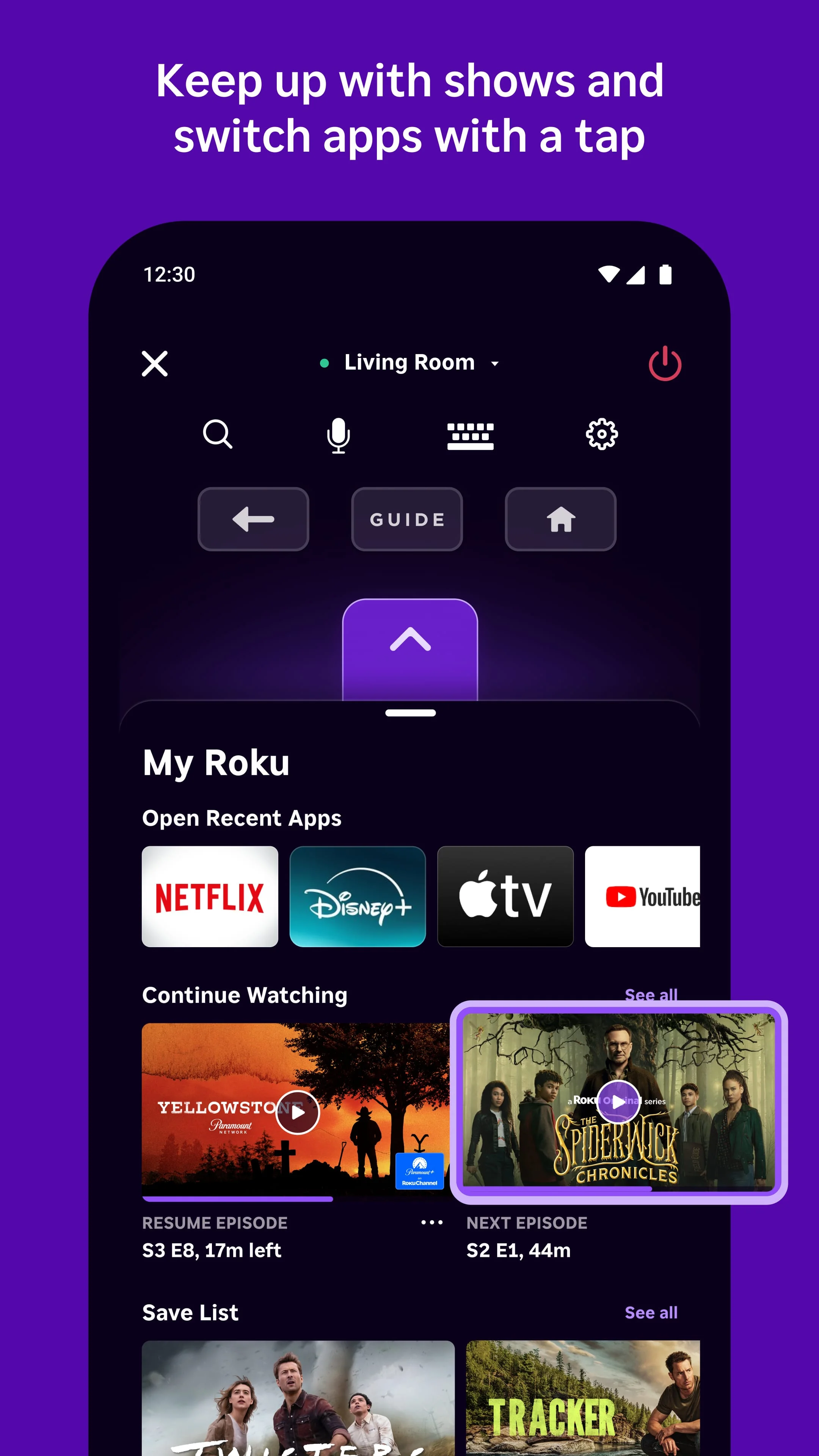 The Roku App (Official) Screenshot 4