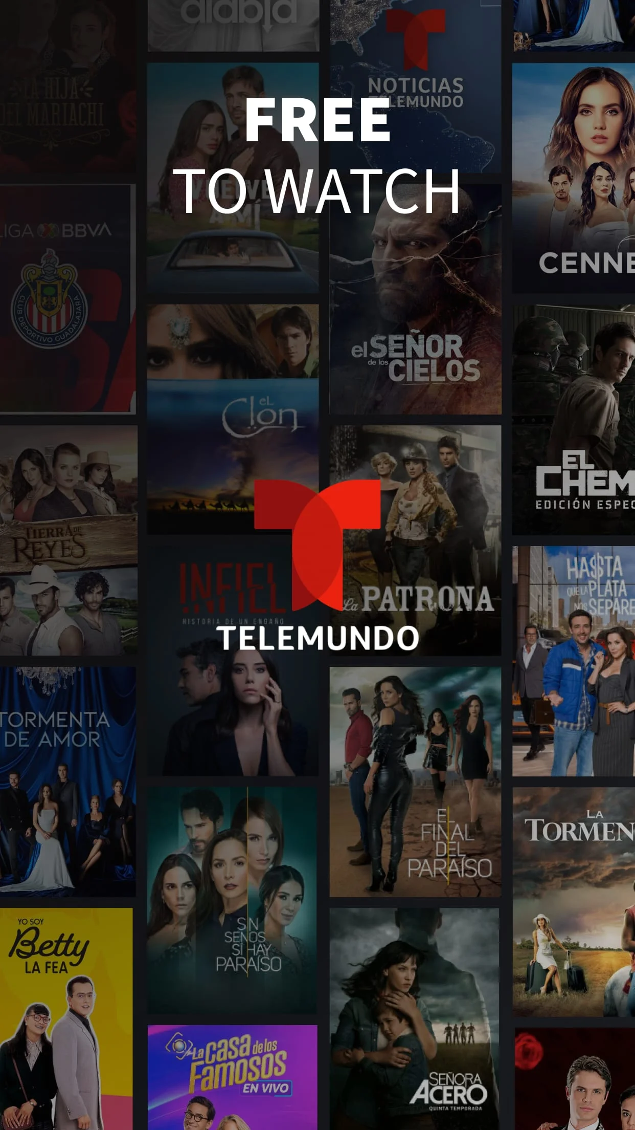 Telemundo: Series y TV en vivo Screenshot 1