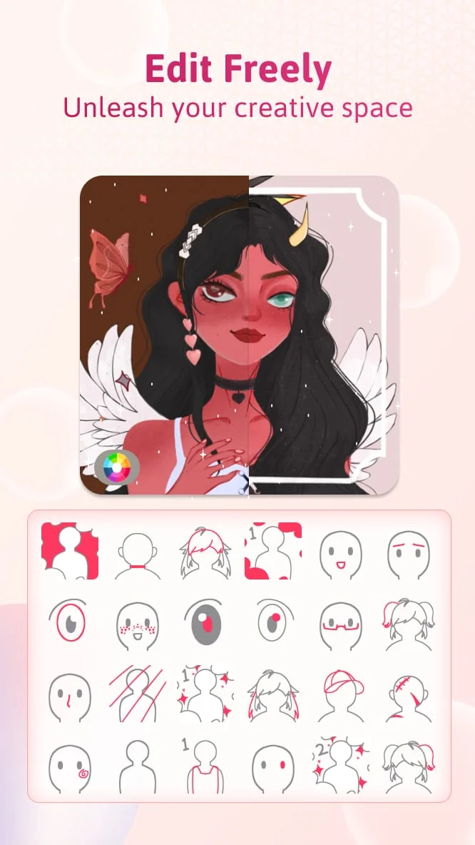 Neku: OC character creator Screenshot 3