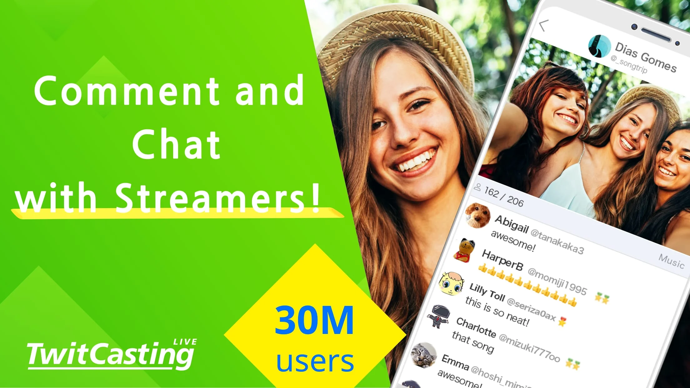 Twitcast (TwitCasting) Screenshot 1