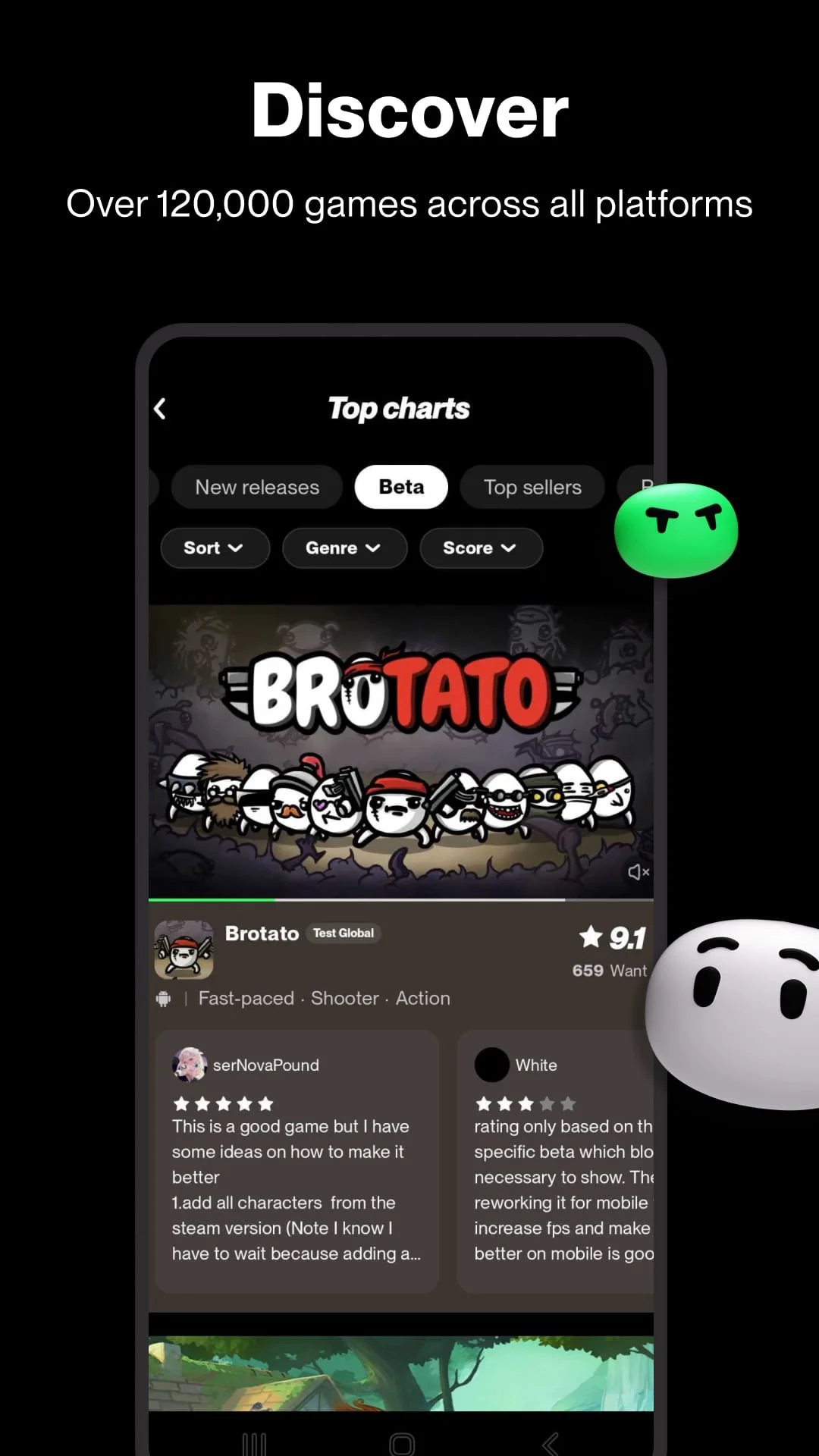 TapTap Lite - Discover Games Screenshot 1