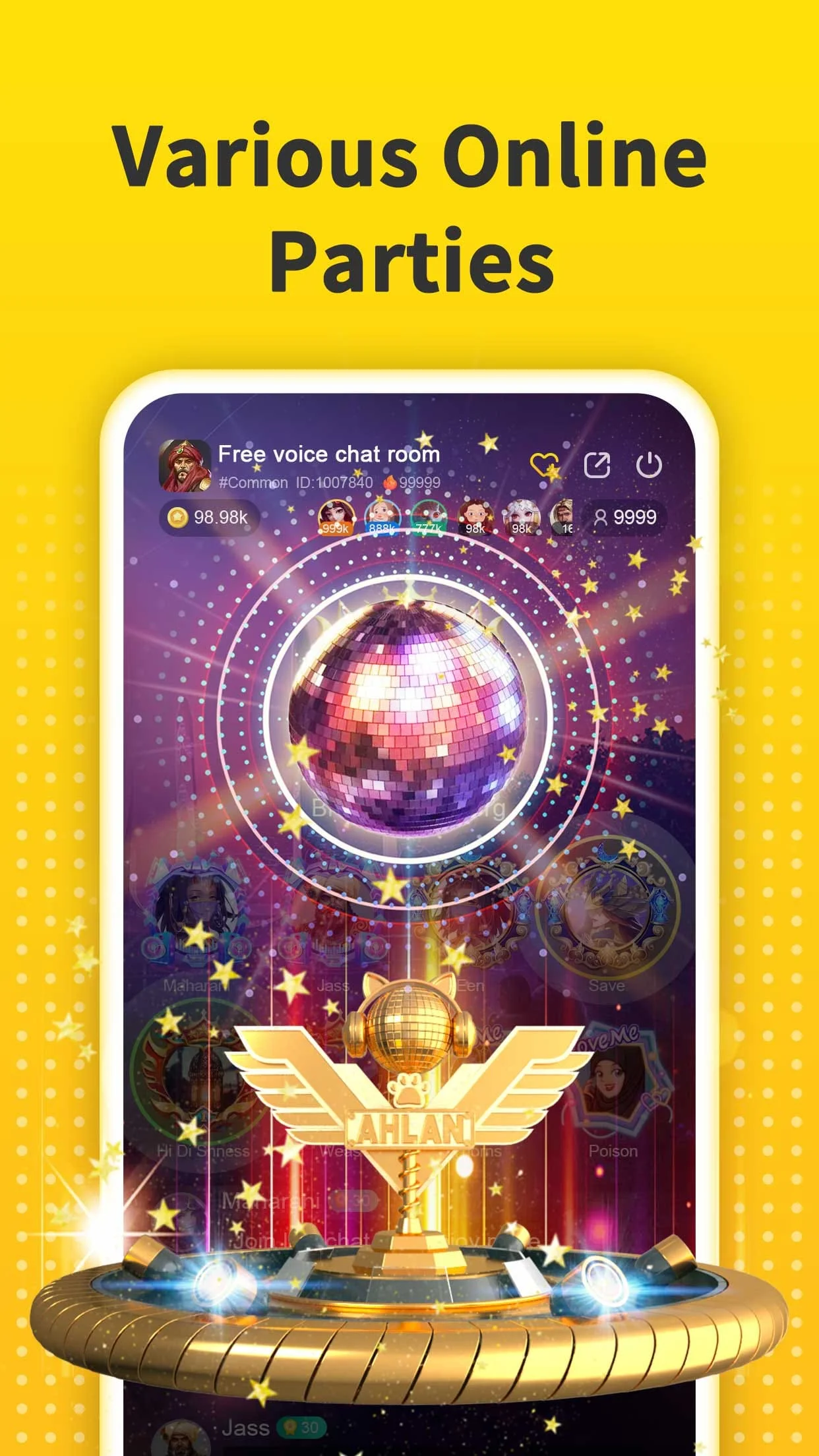 Ahlan-Group Voice Chat Room Screenshot 3