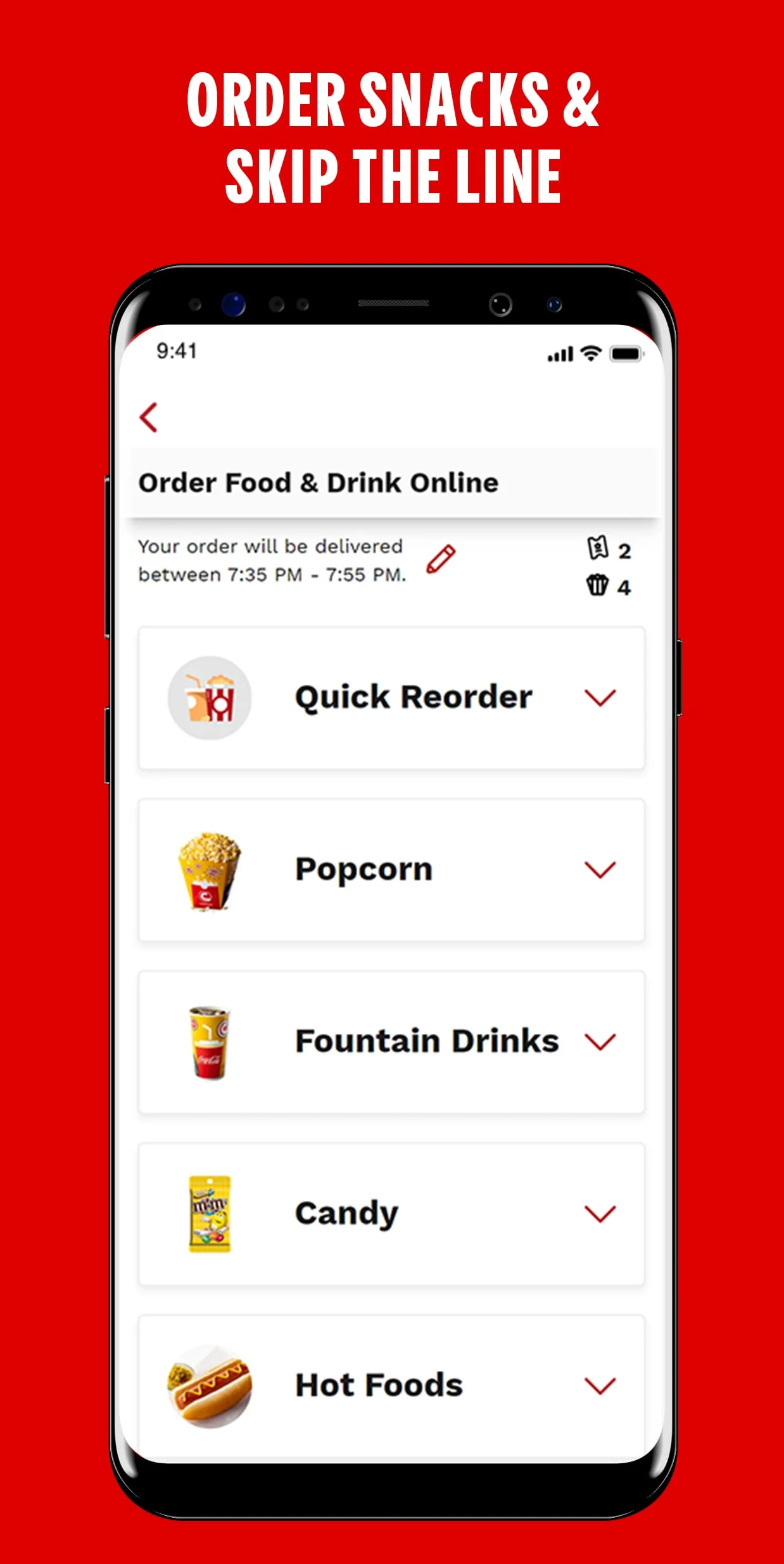 Cinemark Theatres Screenshot 2