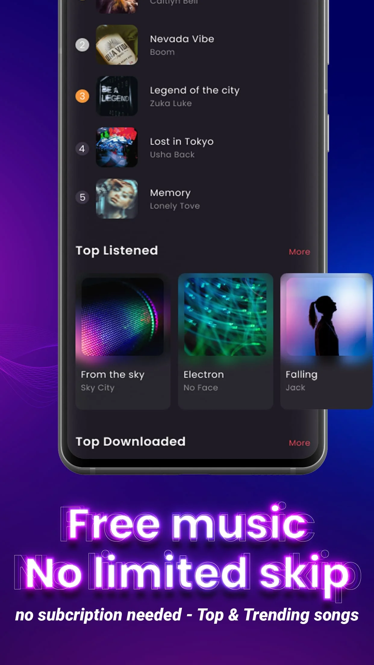 Music Downloader - MP3 Player Screenshot 3