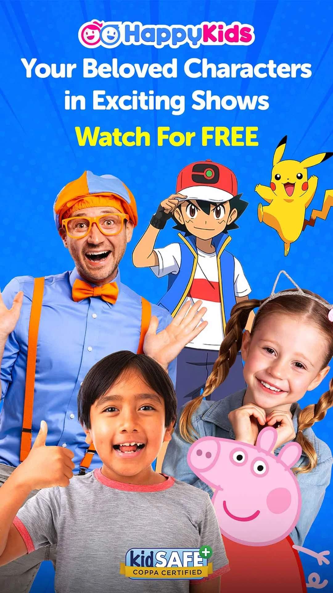 HappyKids - Kid-Safe Videos Screenshot 1