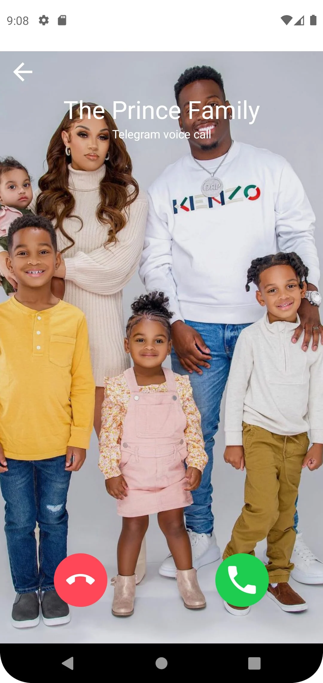 The Prince Family Fake Call Screenshot 2