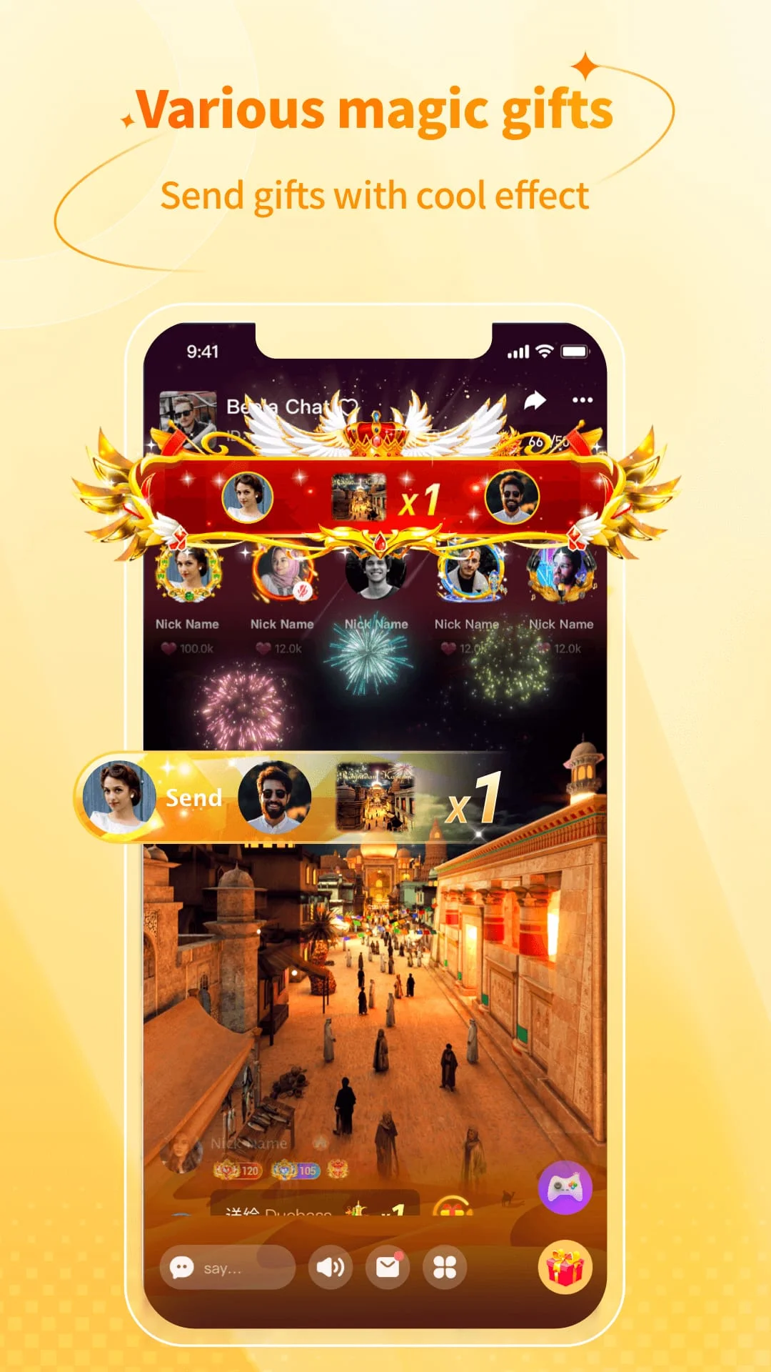 Beela Chat - Voice Room Screenshot 2