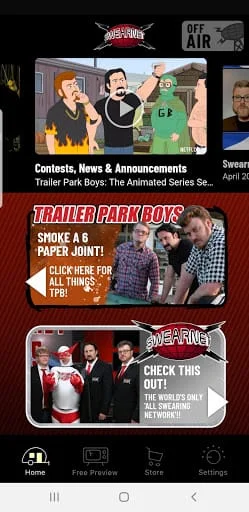Trailer Park Boys Swearnet Screenshot 1