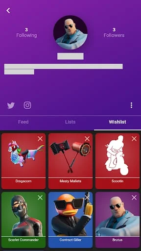 Skin-Tracker for Fortnite Screenshot 1