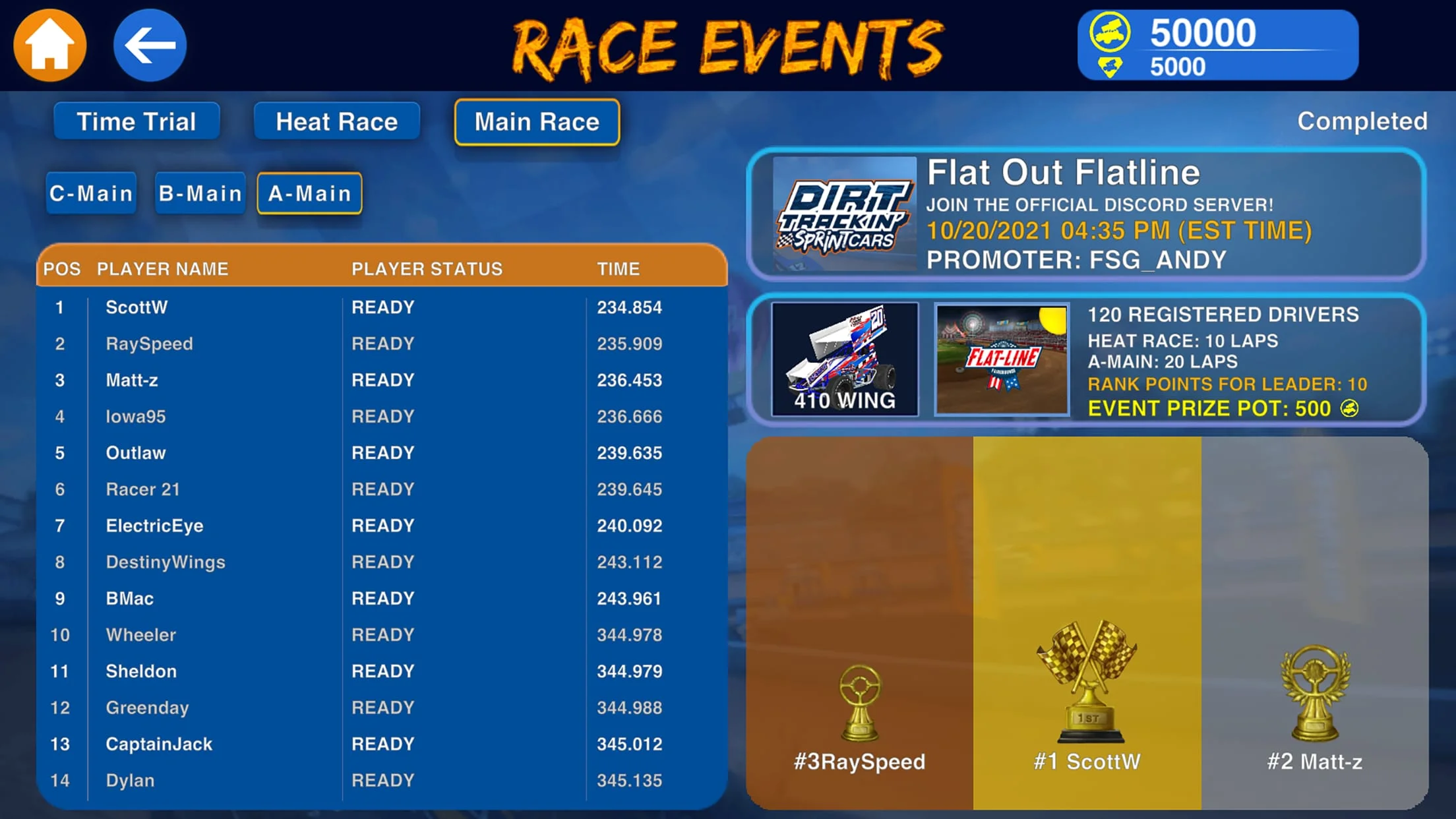 Dirt Trackin Sprint Cars Screenshot 2