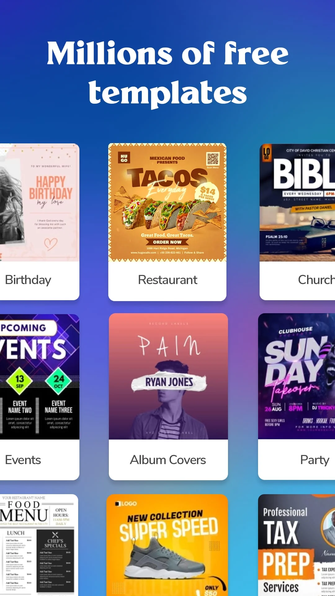 PosterMyWall: Design & Promote Screenshot 2