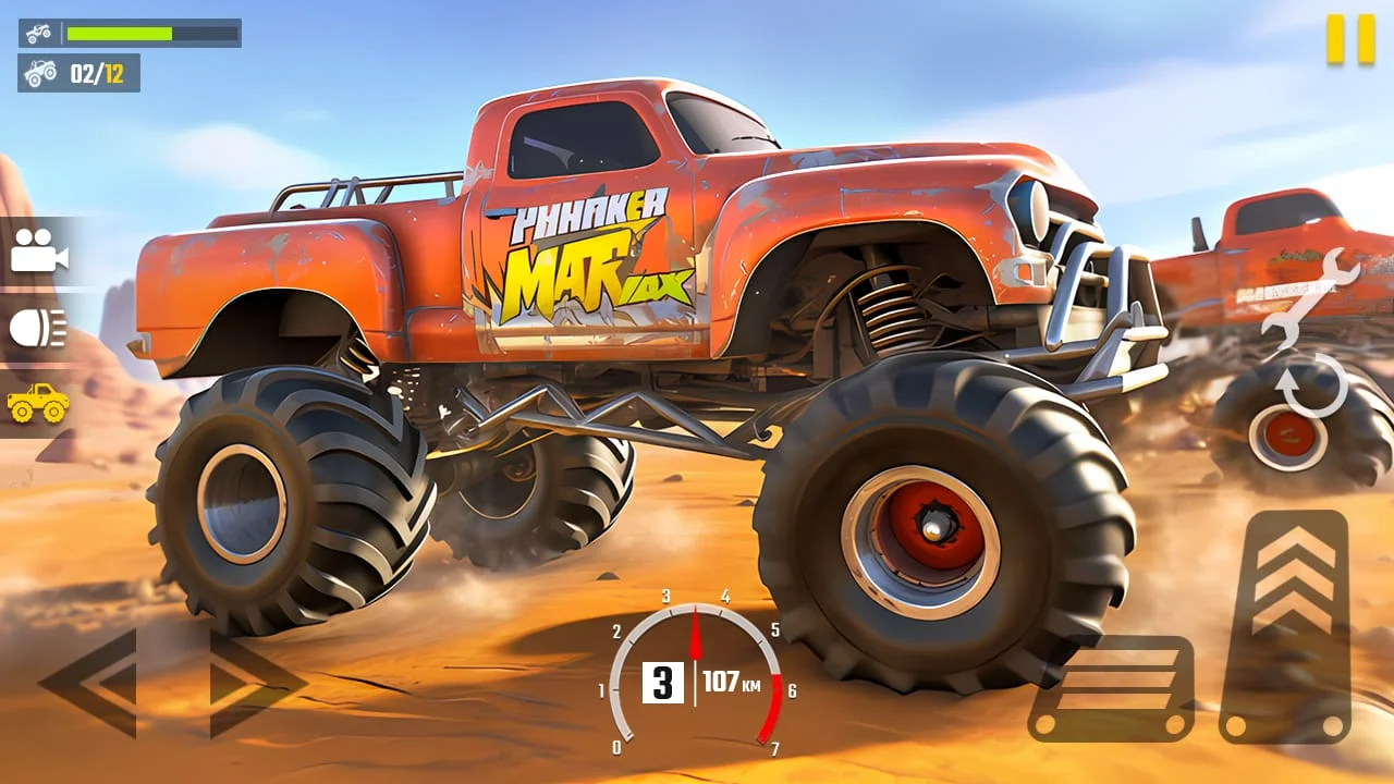 Fearless US Monster Truck Game Screenshot 1