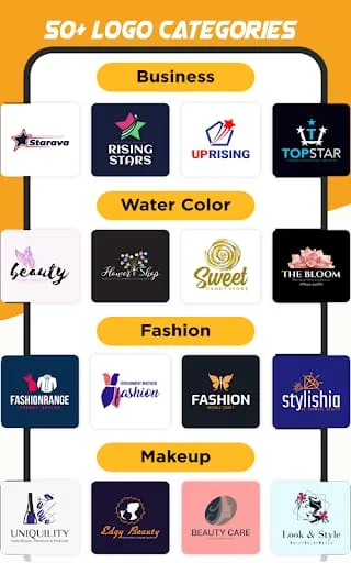 Logo Maker - Graphic Designer Screenshot 1