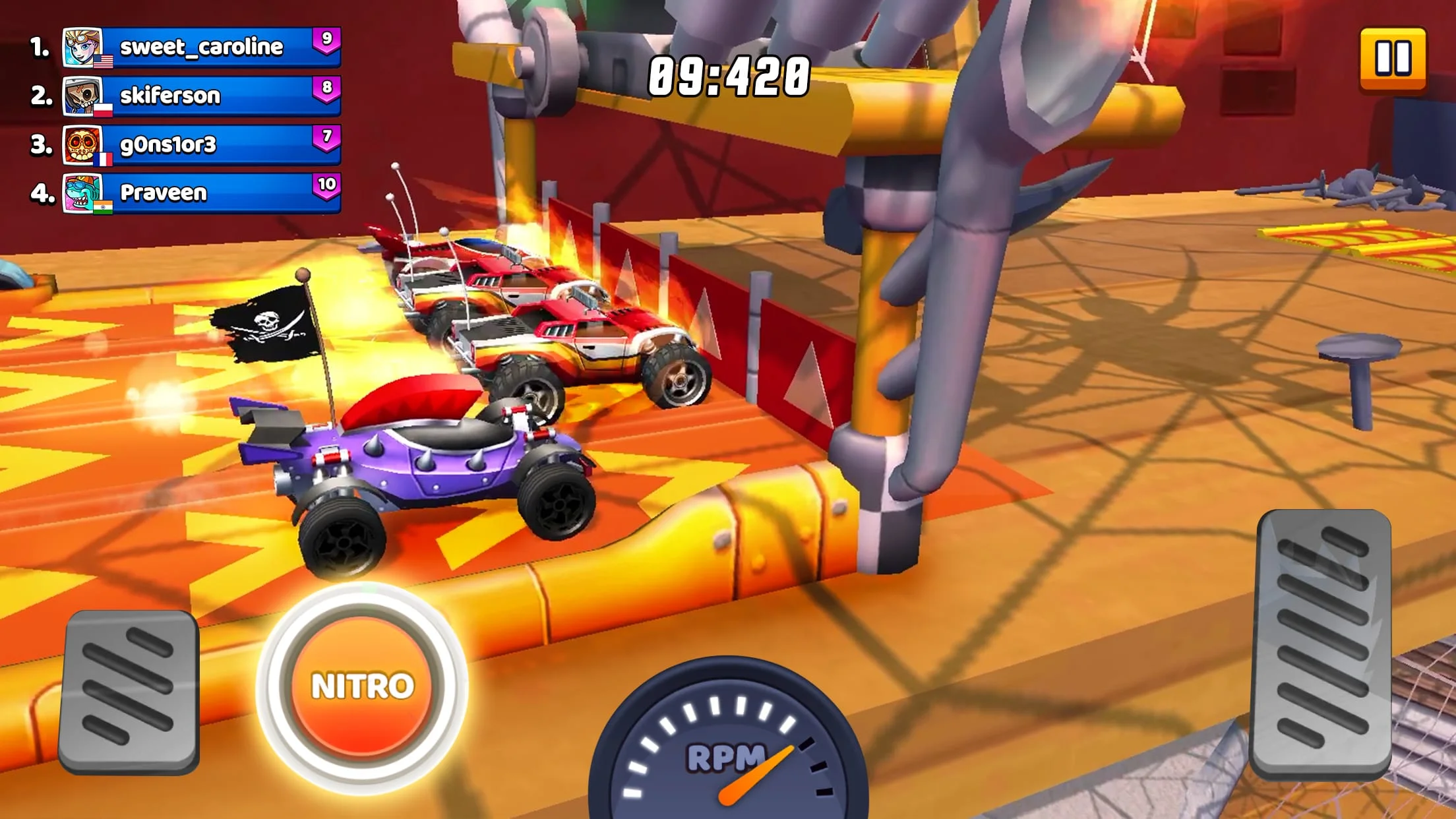 Nitro Jump - Car Racing Screenshot 1