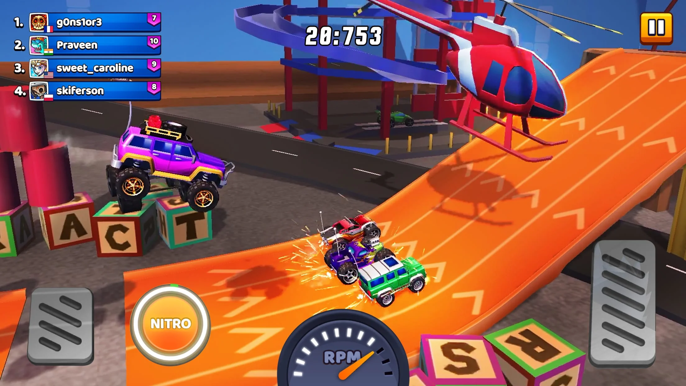 Nitro Jump - Car Racing Screenshot 3